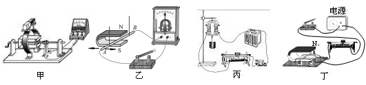 如图所示的几个实验中能反映电动机工作原理的是