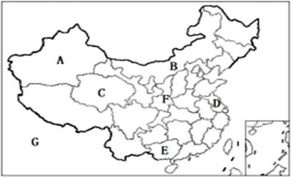 读中国政区示意图,回答下列问题.