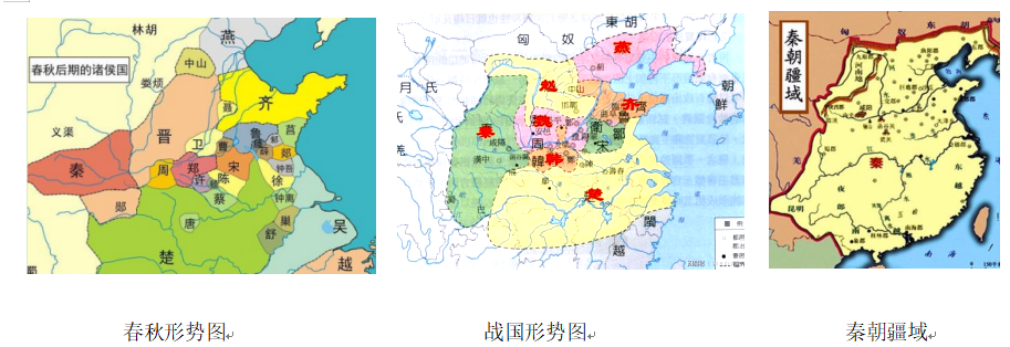 春秋战国时期社会发生急剧变化,下列说法不正确的是)