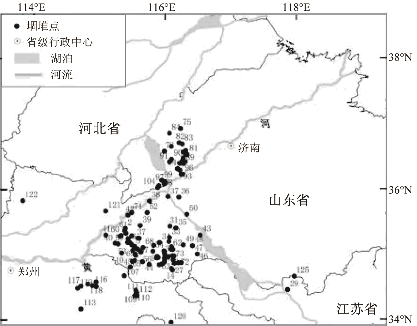 堌堆,是鲁西南平原地区常见的地名.