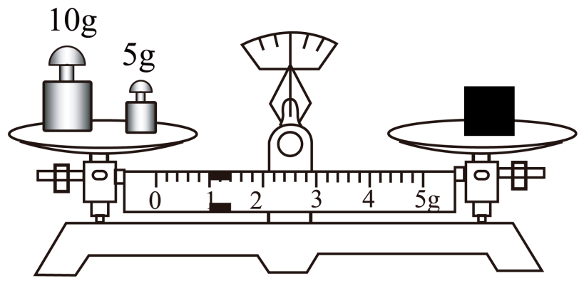 使用天平时,将天平放在水平桌面上b.调节横梁平衡时,只调节了平衡螺母