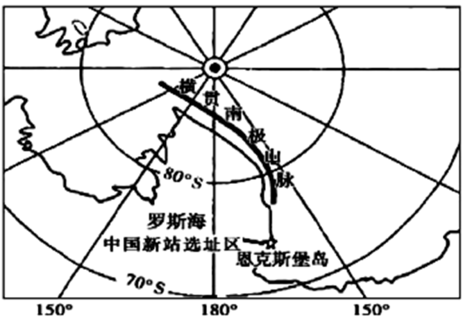 中国第五个南极科考站—罗斯海新站在恩克斯堡岛(76°54's,163°946