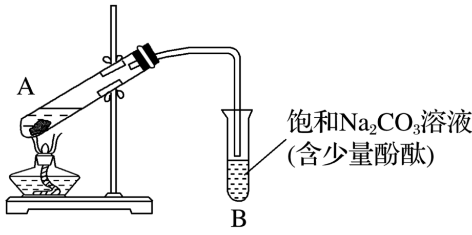 高中化学综合库 有机化学基础 烃的衍生物 乙酸 乙酸乙酯制备实验