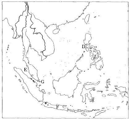 粵人版七年級下冊地理同步測試72東南亞