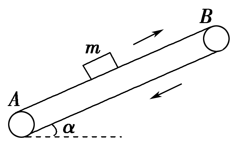如图所示,传送带两轮a,b的距离l=11m,皮带以恒定速度v=2m/s运动,现将