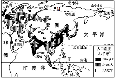 亞洲分佈範圍最廣的氣候類型是