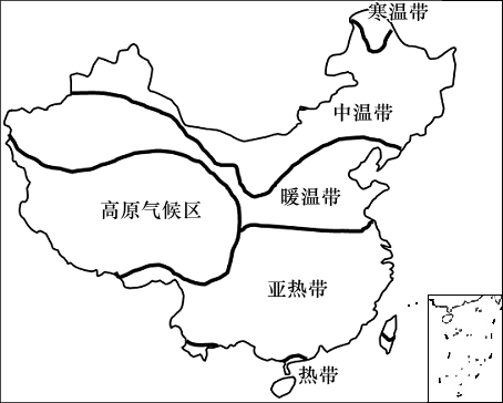 四大干湿地区分布图图片