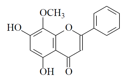 汉黄芩素是传统中草药黄芩的有效成分之一,结构简式如图:下列有关汉
