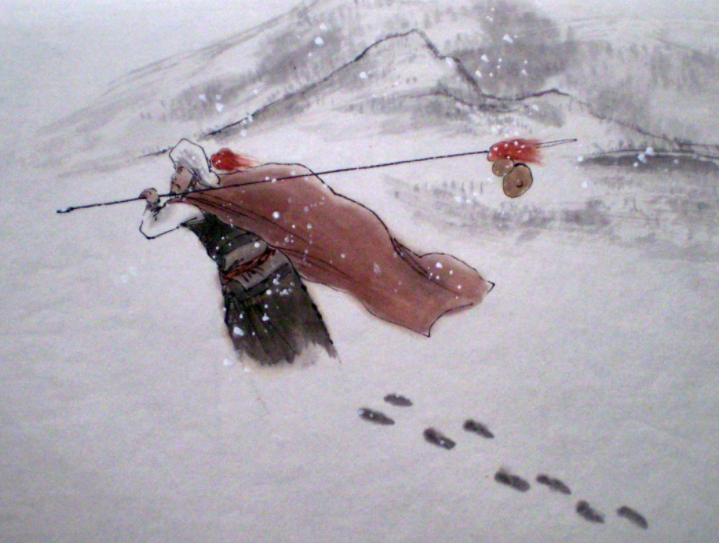 林冲风雪山神庙插图图片
