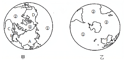 南北半球海陆分布图图片