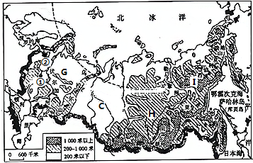 俄罗斯地形图 空白图片