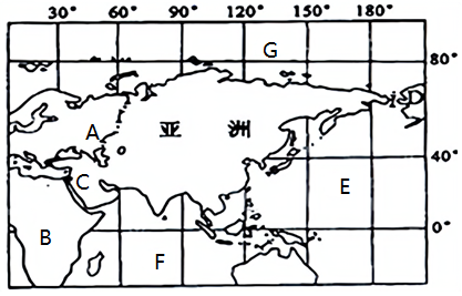 亚洲区域地理填图图片