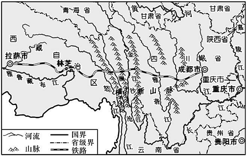 川藏铁路高清图图片