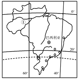 巴西地形图轮廓图片