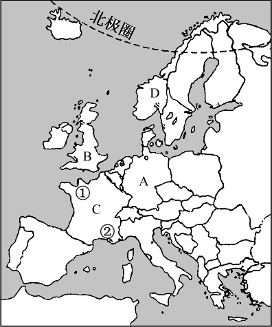 欧洲简笔画地图图片