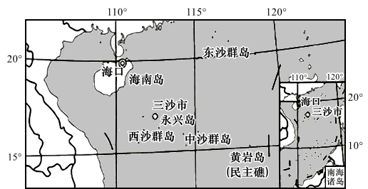 永兴岛位置地图图片