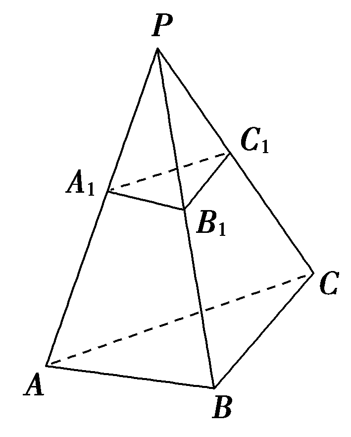 (1)求证:三棱台三条侧棱延长后相交于一点;(2)三棱锥中,d,e分别为pb