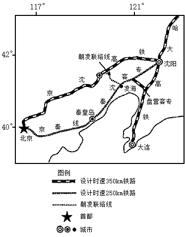 高铁朝凌客运专线图图片