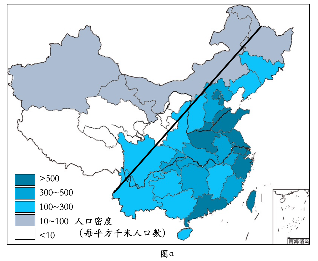 人口分界线图片