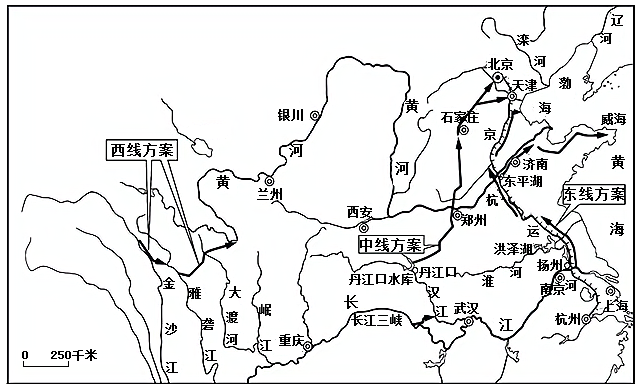 引松入长工程线路图图片