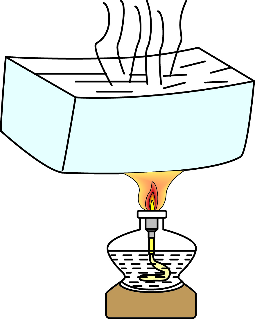 某实验小组把盛有水的纸盒放在火焰上烧,做纸锅烧水实验,则下列有关