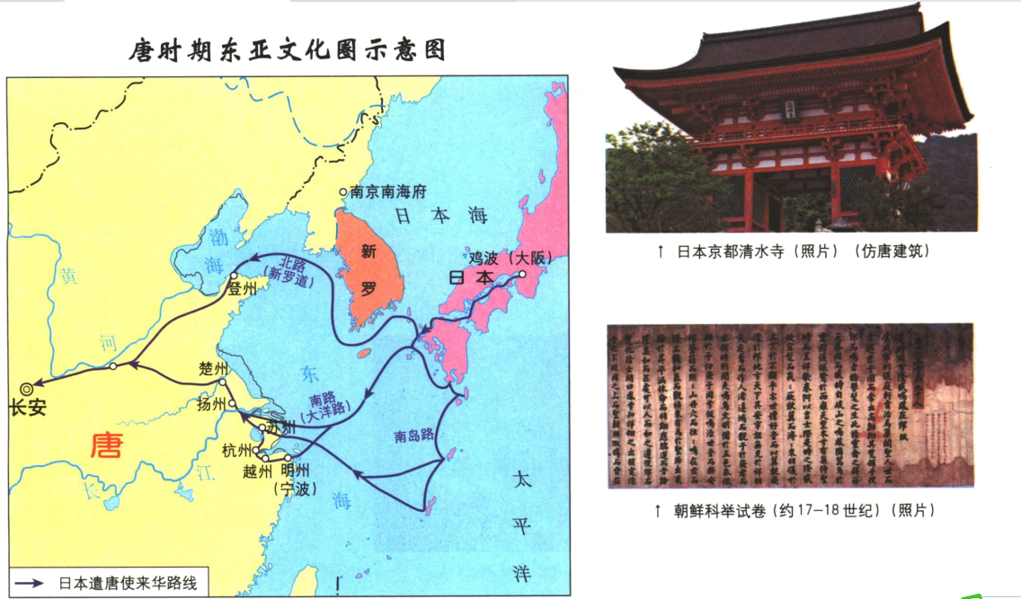 古代朝鲜和古代日本的历史发展既体现了本民族的独特性,也反映出中国