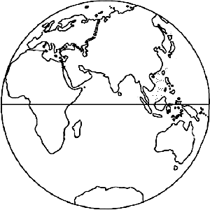 地球表面的陸地和海洋構成了地球的基本面貌特徵讀圖完成下面小題