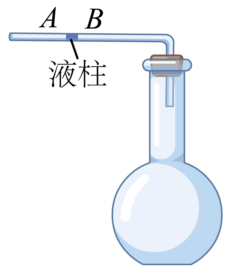 如图所示为小科同学的自制气体温度计,烧瓶中装的是空气,瓶塞不漏气