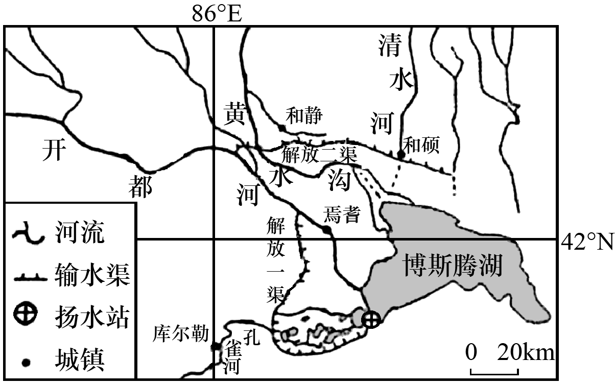 孔雀河古河道地图图片