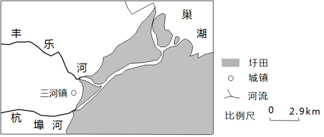 下圖是我國東部地區某河流示意圖.讀圖完成下列各題.(1)分析ab截面河