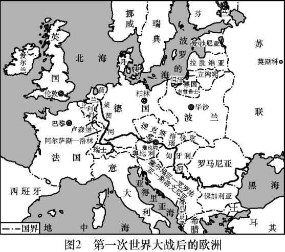 苏联解体后欧洲地图图片