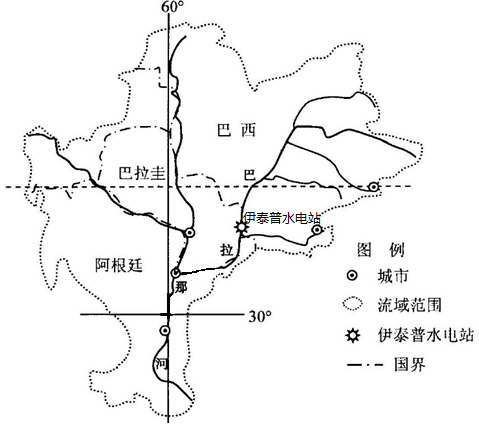 伊泰普水电站地图位置图片