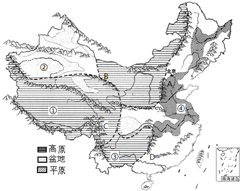 其西側的地形區是________;b是_____山脈,是第_____級階梯與第二級