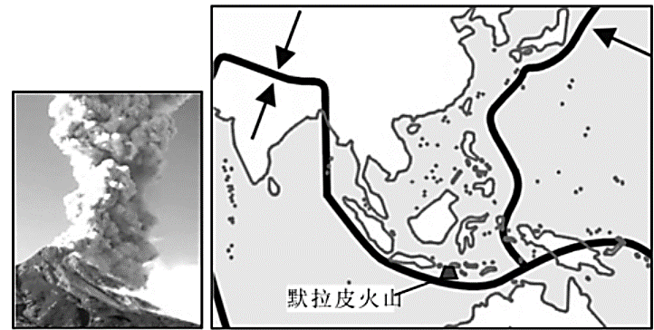 火山区域地图图片