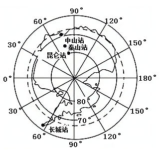 地理极点俯视图图片