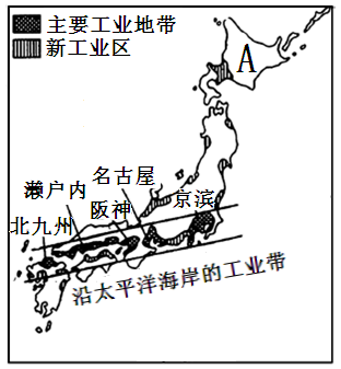 日本五大工业区的位置图片