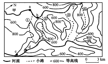 杭州冠山地形图图片