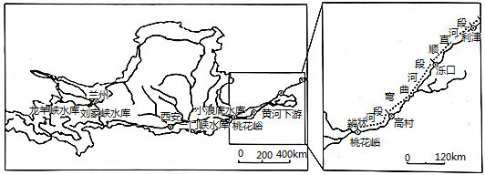 黄河桃花峪位置图片