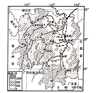 湖南省行政区划图黑白图片