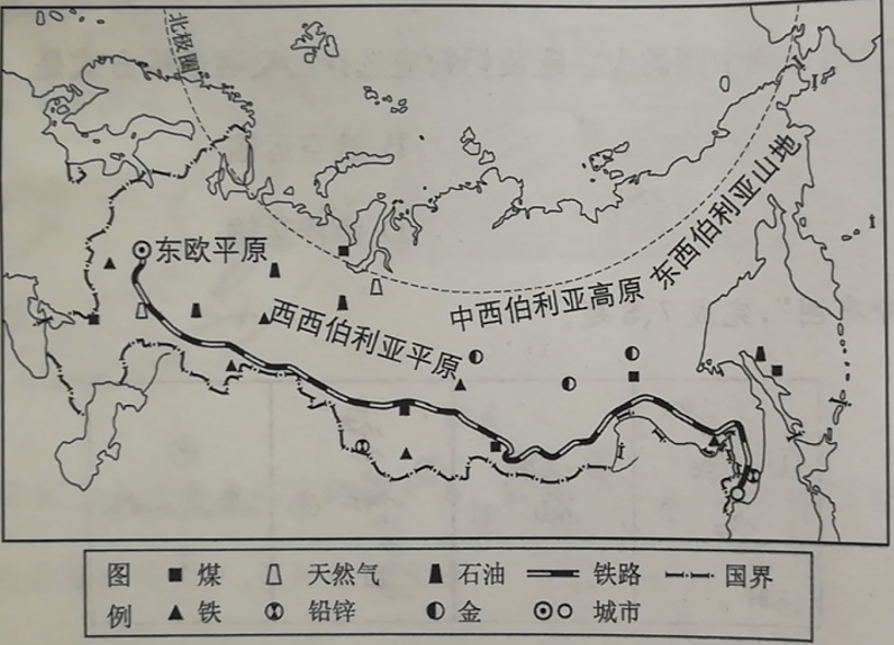 读下面的材料及日本,俄罗斯两国图,回答下列问题.