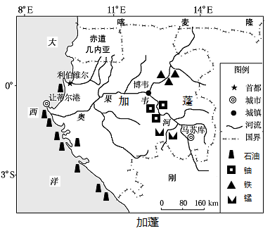 加蓬领土面积图片