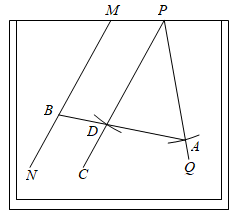 尺规作图垂线图片