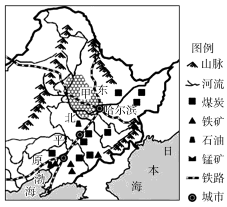 东北三省油田分布图图片