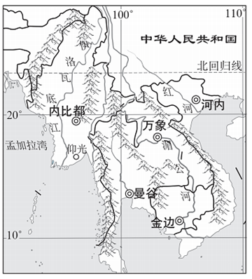 图中半岛的地形特点是()a平原为主,地形平坦b地