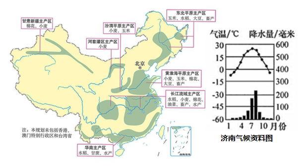 中国物产地图图片