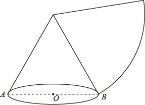 求圆锥侧面展开图的圆心角练习题及答案