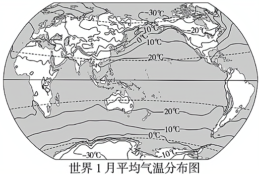 全球等温线图图片