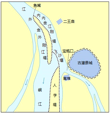 都江堰的地理位置图片