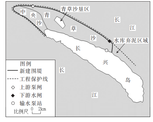 青草沙水库地图图片