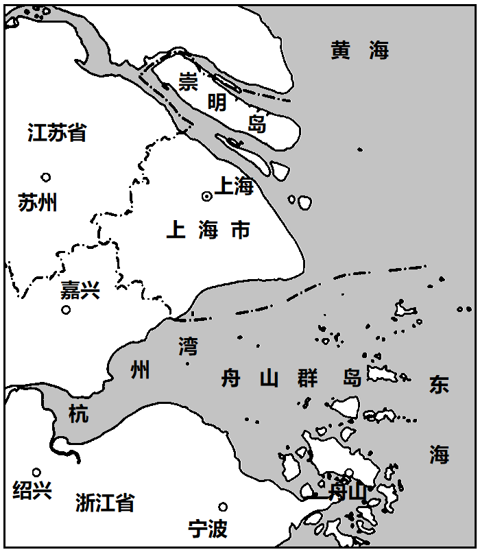 [选修6:环境保护]有东海鱼仓之称的舟山渔场(下图),是中国最大的海